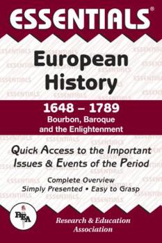 Paperback European History: 1648 to 1789 Essentials Book