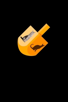 Cats in the Dreidel: Jewish Notebook | Hanukkah Festival Of Lights Chanukah Israel Hebrew Mini Notepad Gift College Ruled (6"X9")