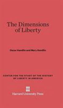 Hardcover The Dimensions of Liberty Book