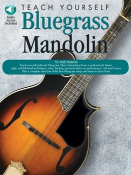 Paperback Teach Yourself Bluegrass Mandolin [With Audio CD] Book