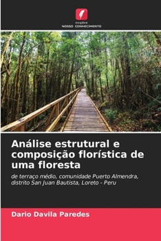 Paperback Análise estrutural e composição florística de uma floresta [Portuguese] Book