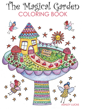 Paperback The Magical Garden Coloring Book
