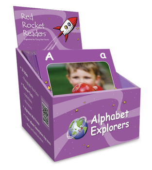 Hardcover Red Rocket Readers Alphabet Explorers Classroom Library Book