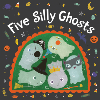 Board book Five Silly Ghosts Book