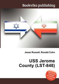 Paperback USS Jerome County (Lst-848) Book