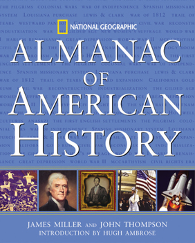 Hardcover National Geographic Almanac of American History Book