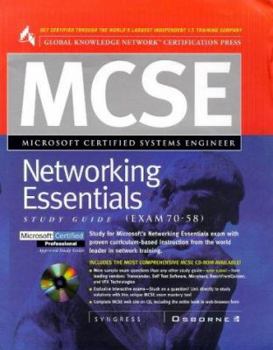 Hardcover MCSE Networking Essentials Study Guide [With Contains Simulation Questions, Practice Exams...] Book