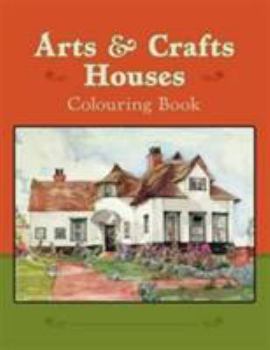 Paperback Arts & Crafts Houses Colouring Book