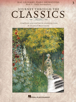 Paperback Journey Through the Classics: Book 3 Early Intermediate: Hal Leonard Piano Repertoire Book