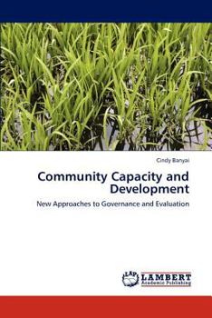 Paperback Community Capacity and Development Book