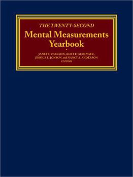 Hardcover The Twenty-Second Mental Measurements Yearbook Book