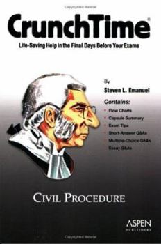 Paperback Civil Procedure (Crunchtime) Book