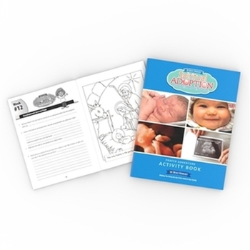Paperback Spiritual Adoption Activity Book & DVD Book