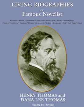Audio Cassette Living Biographies of Famous Novelists: Library Edition Book