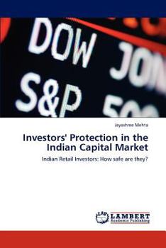Paperback Investors' Protection in the Indian Capital Market Book