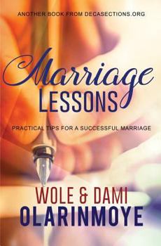 Paperback Marriage Lessons: Practical Tips for a Successful Marriage Book