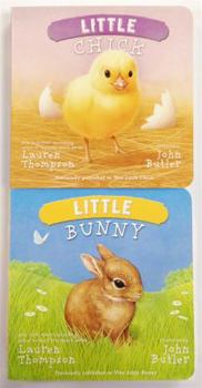 Board book Little Chick/Little Bunny Vertical 2-Pack Book