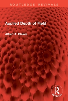 Paperback Applied Depth of Field Book