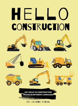 Hardcover Hello Construction Book