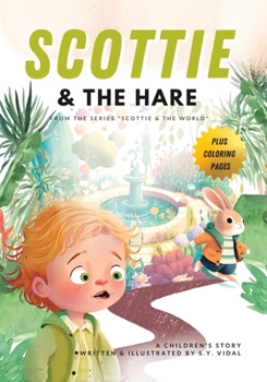 Paperback Scottie and the Hare: Coloring Book & Storybook Book