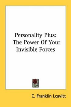 Paperback Personality Plus: The Power Of Your Invisible Forces Book