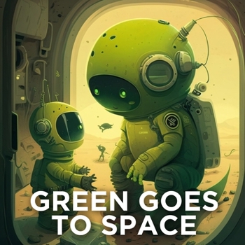 Paperback Green goes to space Book