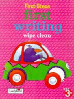 Paperback First Steps First Writing (Learning at Home Wipe Clean) Book