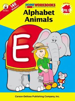 Paperback Alphabet Animals, Grades Pk - 1 Book