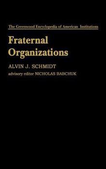 Hardcover Fraternal Organizations Book