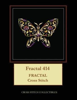Paperback Fractal 414: Fractal cross stitch pattern Book