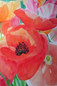 Paperback Poppies: Journal Book
