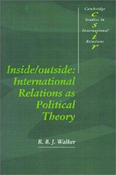 Paperback Inside/Outside: International Relations as Political Theory Book