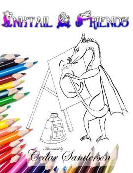 Paperback Inktail & Friends: A Coloring Book