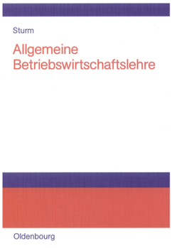 Hardcover Allgemeine Betriebswirtschaftslehre [German] Book
