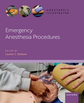 Paperback Emergency Anesthesia Procedures Book