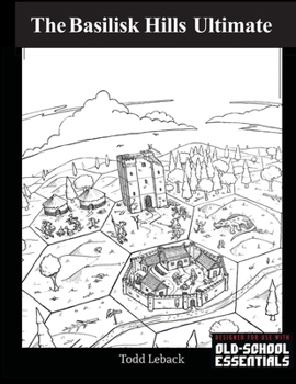 Paperback Basilisk Hills Ultimate Hexcrawl Book