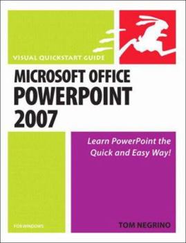 Paperback Microsoft Office PowerPoint 2007 for Windows: Visual QuickStart Guide Book