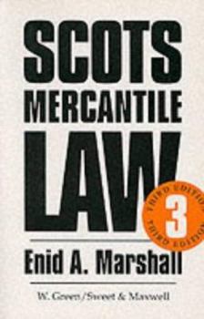 Paperback Scots Mercantile Law Book