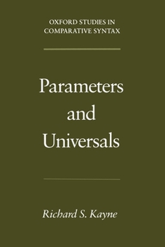 Paperback Parameters and Universals Book