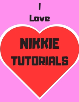 Paperback I love Nikki Tutorials: Notebook/notepad/diary/journal for girls, teens and women and all Nikki De Jager fans. 80 pages of A4 lined paper with Book