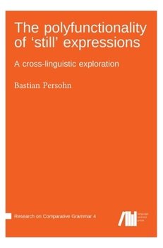 Hardcover The polyfunctionality of 'still' expressions Book