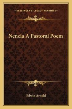Paperback Nencia a Pastoral Poem Book
