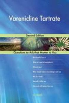 Paperback Varenicline Tartrate; Second Edition Book