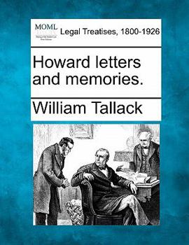 Paperback Howard Letters and Memories. Book