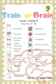 Paperback Train 'Ur Brain Level 1 Book 9: Issue No 41 to 45 Book