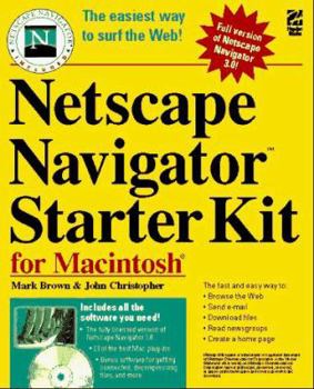 Paperback Netscape Navigator Starter Kit for Macintosh Book