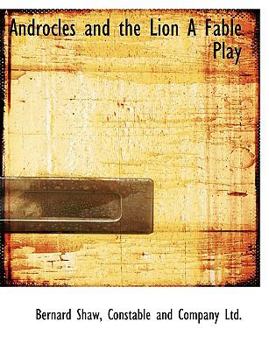 Paperback Androcles and the Lion a Fable Play Book