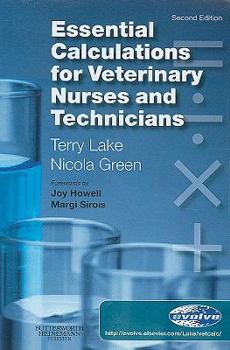 Paperback Essential Calculations for Veterinary Nurses and Technicians Book
