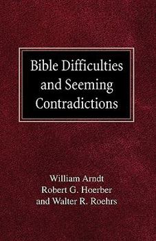 Paperback Bible Difficulties and Seeming Contradictions Book