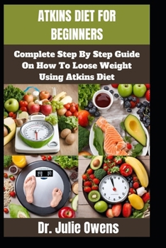 Paperback Atkins diet for beginners Book